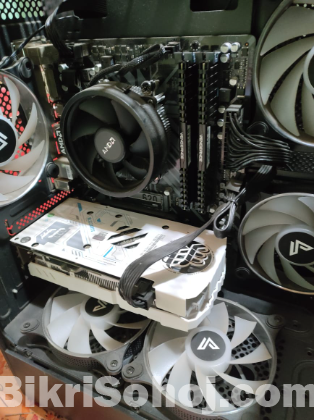 সুপার গেমিং পিসি বিক্রি! Ryzen5 5600+RX580